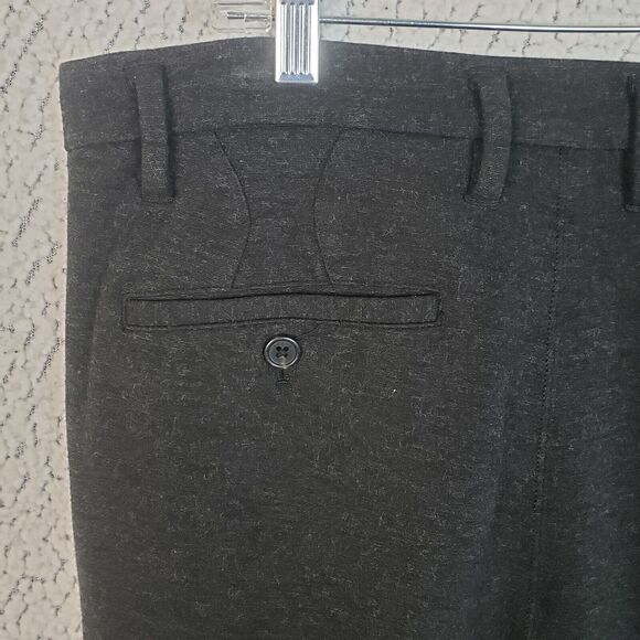 Kit & Ace Track Pants Men 34 Black White Stripe Athleisure Luxe - Picture 7 of 12